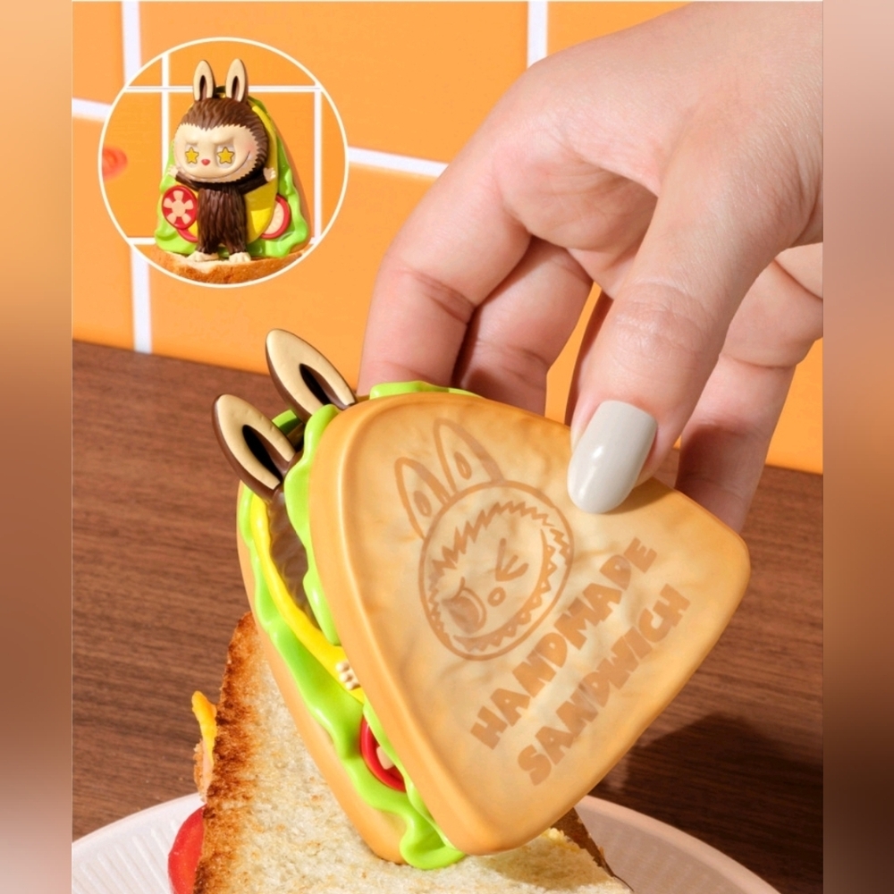 Pop Mart The Wacky Mart Series Confirmed Sandwhich Blind Box Figure